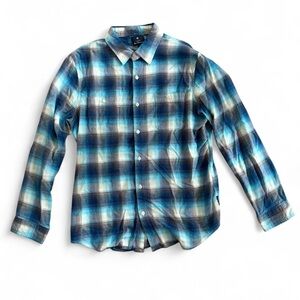 Ben Sherman Peached Plaid Twill Workwear Button-up Shirt